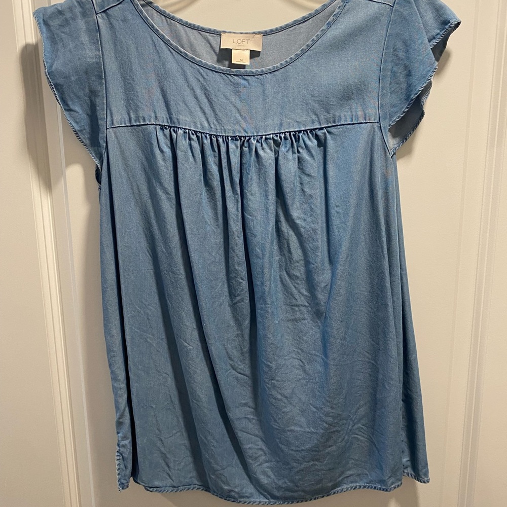 Chambray blouse
